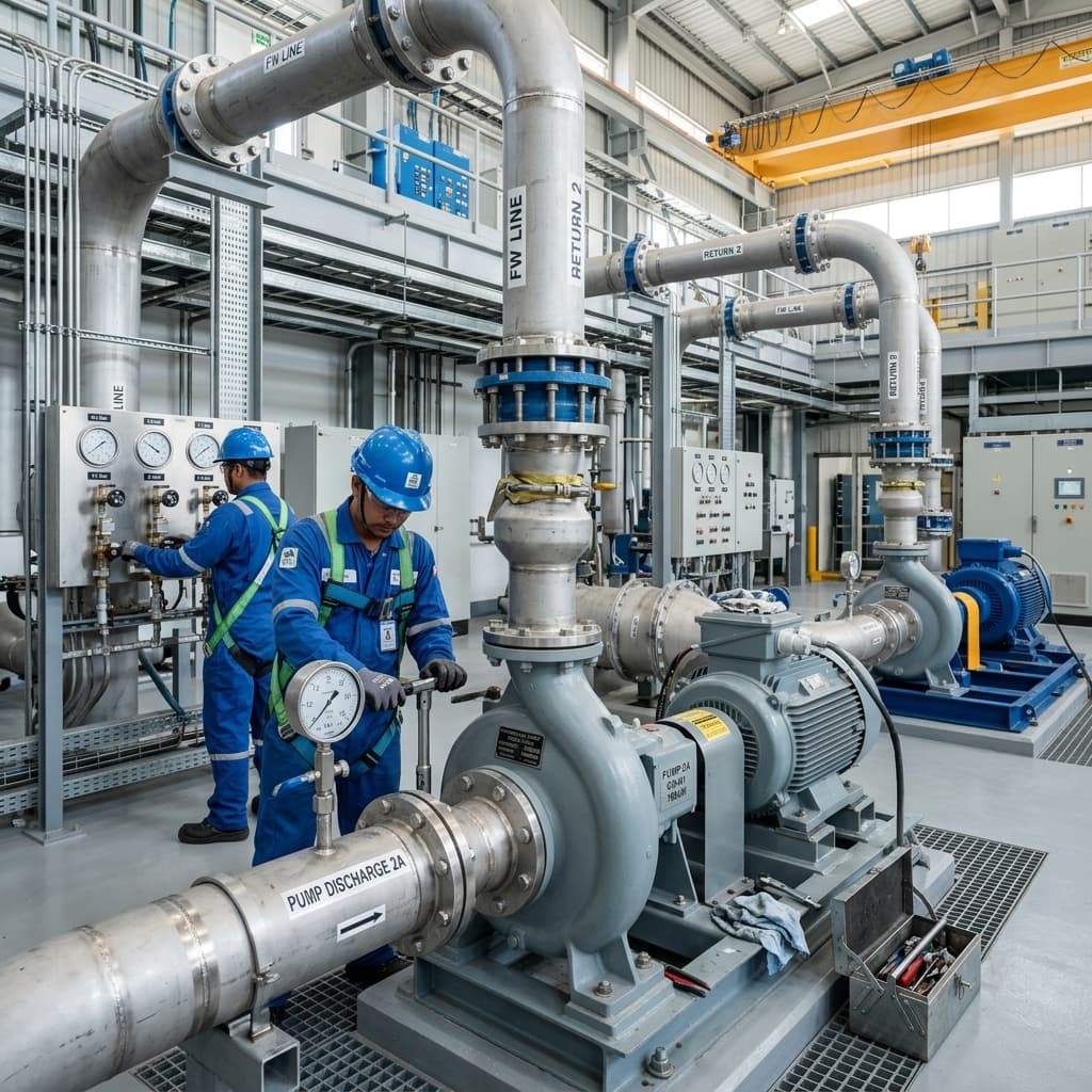 Suministro, Instalación & Mantenimiento a Bombas